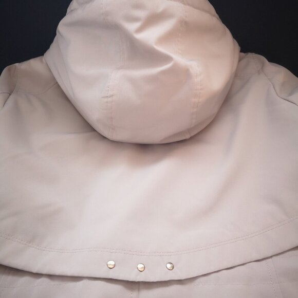 Liz Claiborne Ladies Size Small Straight Fit Beige Winter Coat - Picture 11 of 16